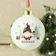image 2 of Personalised Gonk Christmas Bauble