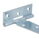 image 6 of 8in / 204mm Heavy Duty T Tee Hinges For Shed + Garden Gates Zinc Plated 8pc Silver