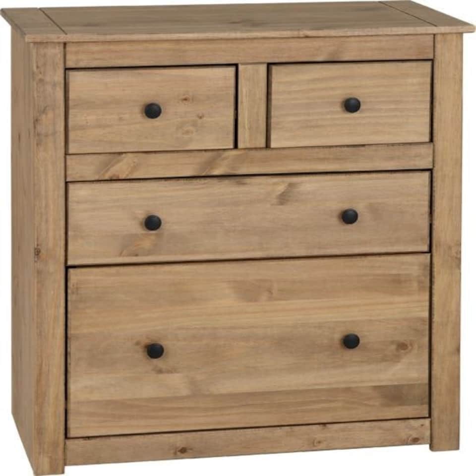 image 1 of Panama 2+2 Drawer Chest Brown