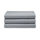 image 2 of Belledorm 400 Thread Count Egyptian Cotton Flat Sheet - Platinum - Kingsize