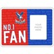 image 1 of Crystal Palace FC Metal Embossed Framed Plaque - Red/Blue - One Size