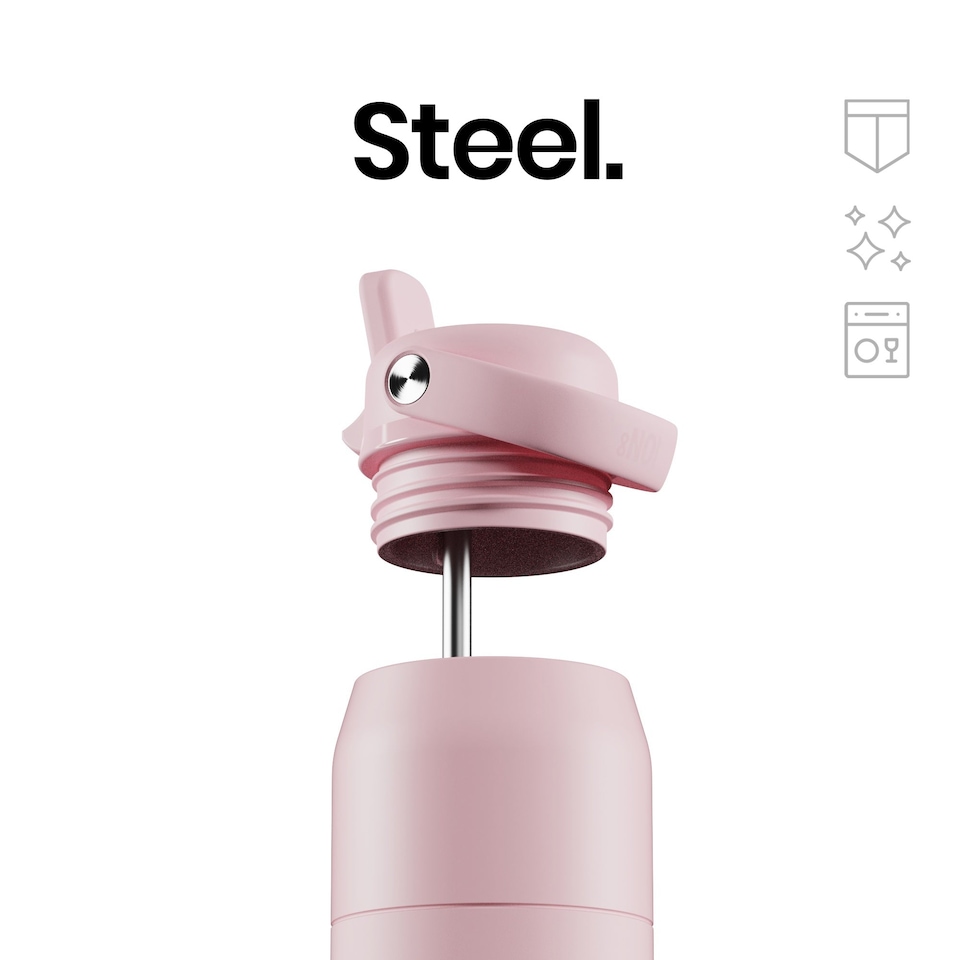 image 1 of ION8 URBAN Insulated Steel Water Bottle, Dual Tone, 910ml / 30oz