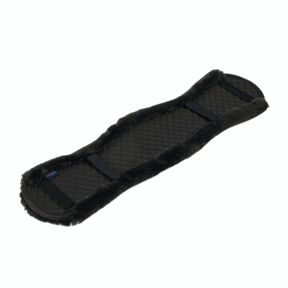 image 1 of Performance SupaFleece Dress Horse Girth Sleeve - Black - 31.5in x 4.3in