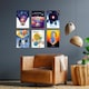 image 2 of Pack of 6 NASA Exoplanet Travel Bureau Telescopes Space Office Study Wall Art Print A4