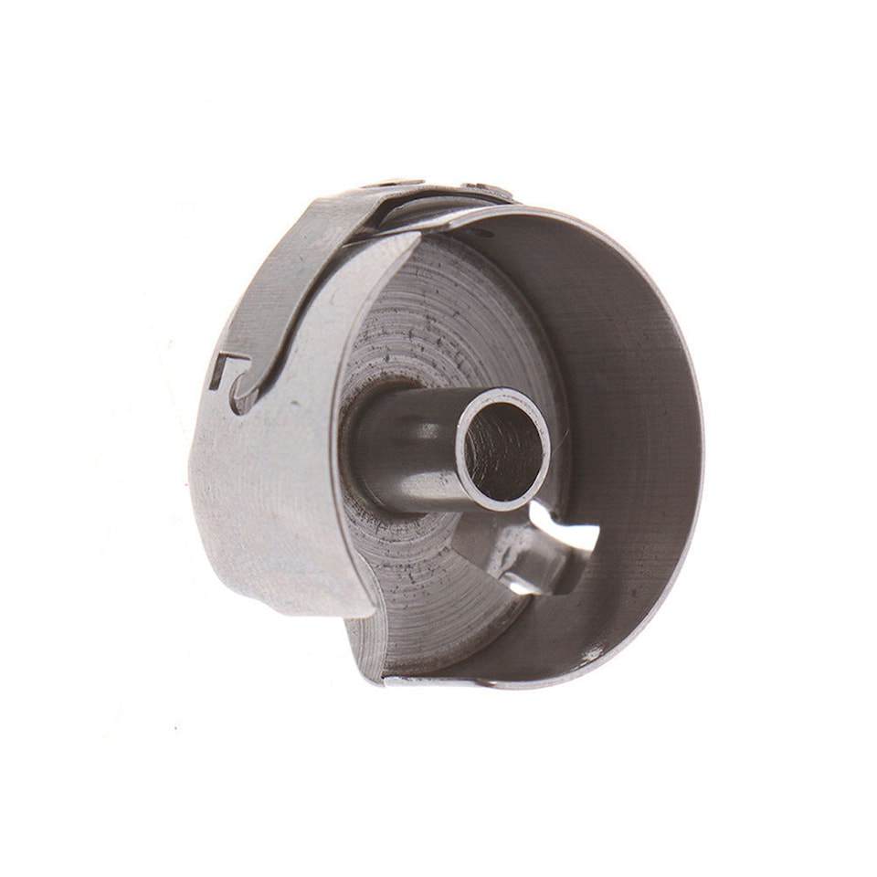 image 1 of Silver Stainless Steel Sewing Machine Bobbins Case for Household