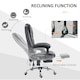 image 5 of Vinsetto Ergonomic Heated 6 Points Vibration Massage Chair Dark Grey
