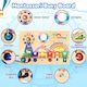 image 7 of Montessori Wooden Busy Board Light Up Sensory Activity Toy for Toddlers Fine Motor Skills Learning Toy for Ages 1 to4