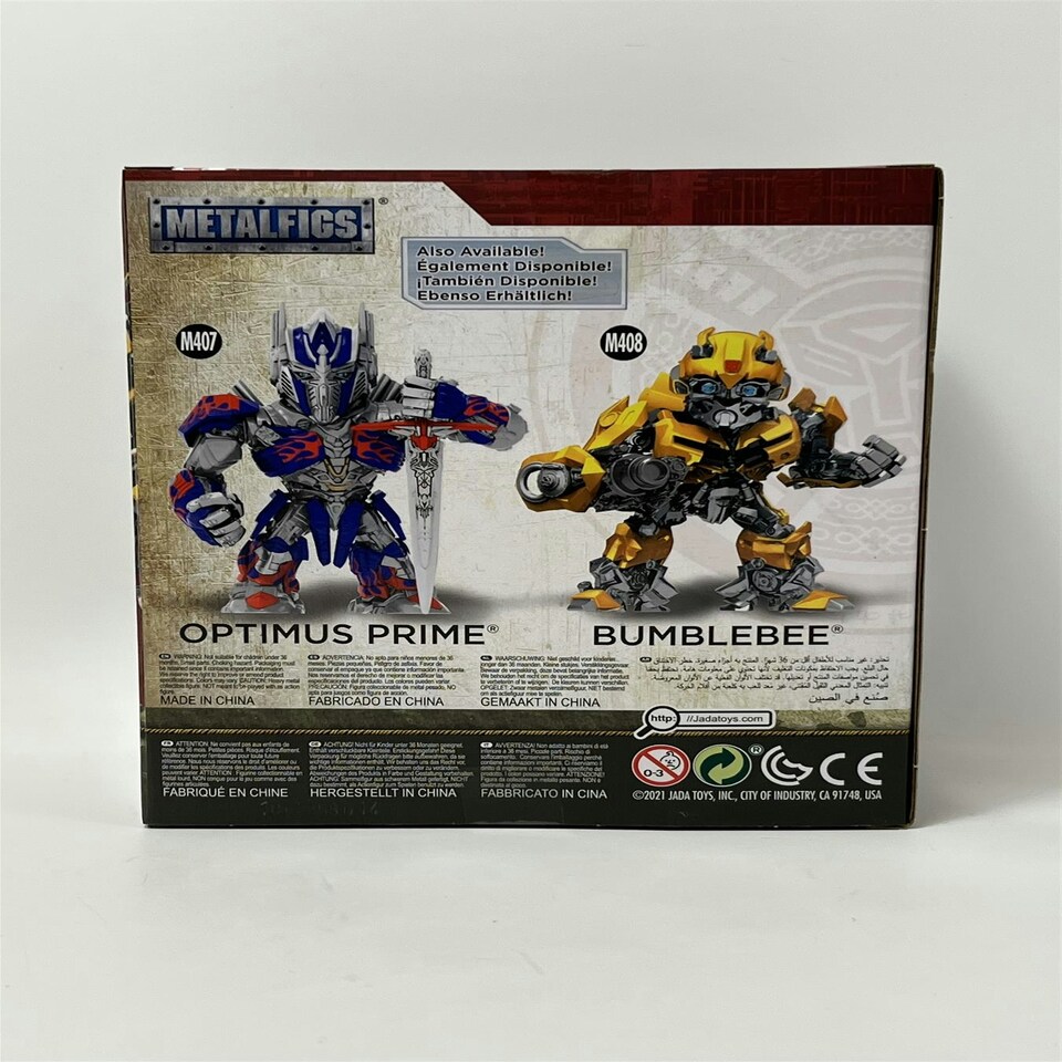 image 1 of Bumblebee Transformers The Last Knight Metal Figure Jada 253111001