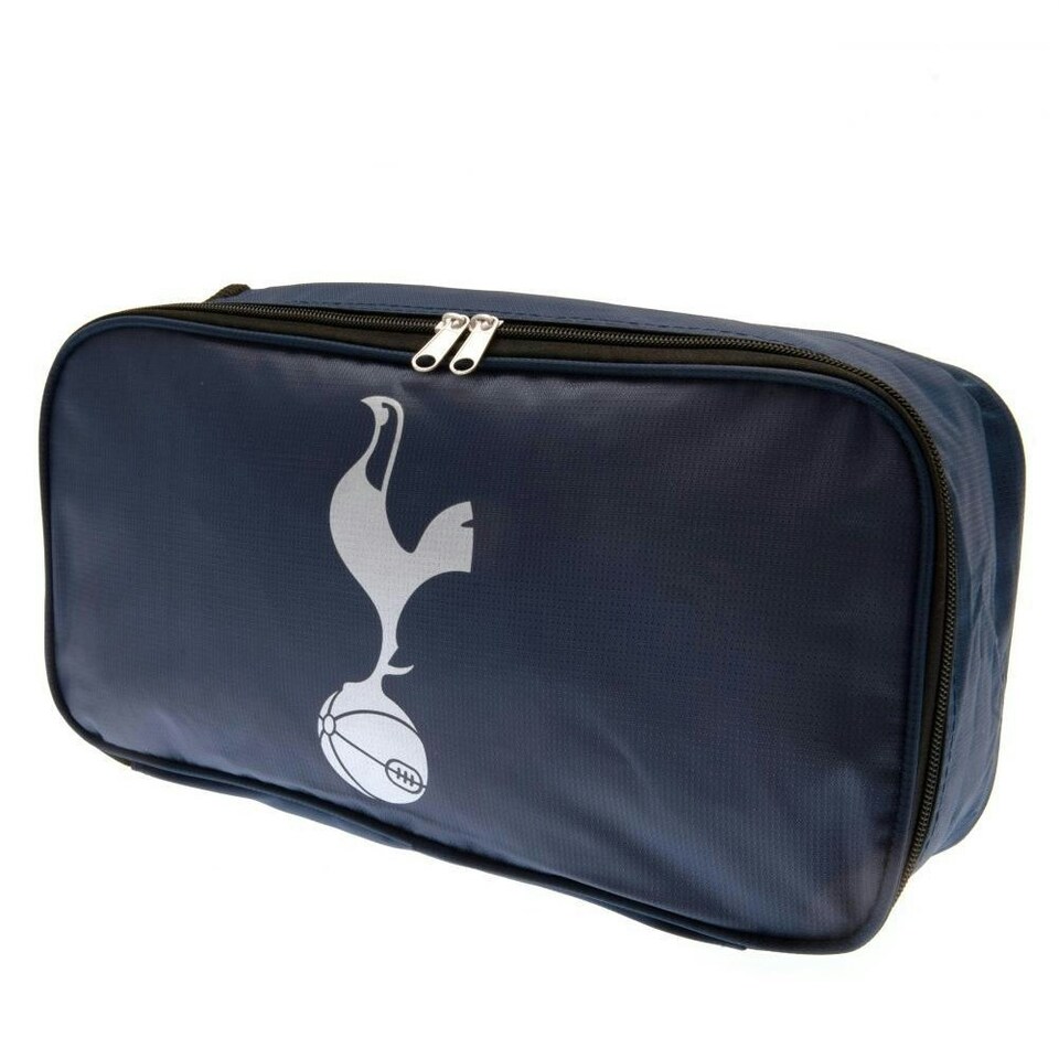 image 1 of Tottenham Hotspur FC Logo Nylon Boot Bag - Navy - One Size | Blue | One Size