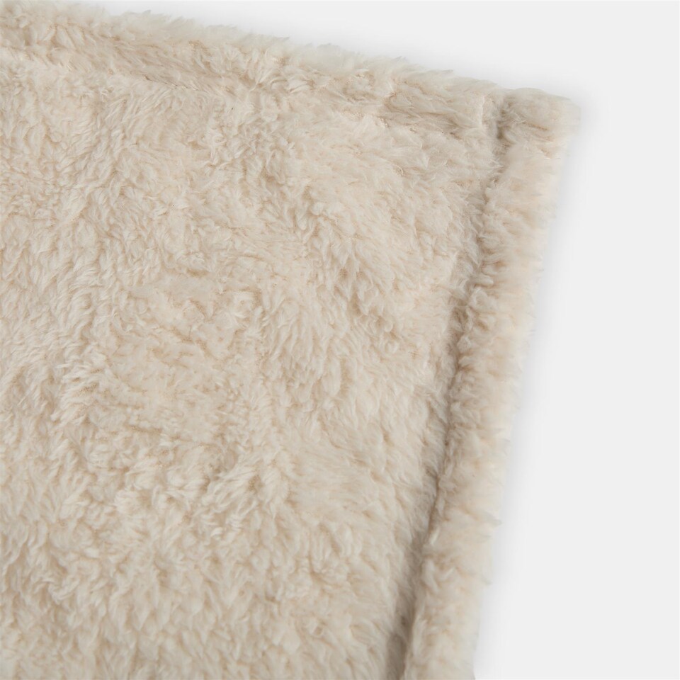 image 1 of OHS Teddy Fleece Large Throw Blanket