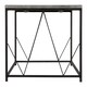image 3 of Athens Rectangular Coffee Table - L45 x W100 x H45 cm - Concrete Effect - Black | Black