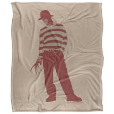Nightmare On Elm Street Pose Freddy Krueger Blanket - Multicoloured - One Size