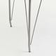 image 5 of Interiors by Premier Grey Metal and Elm Wood Table, Large Square Table, Outdoor Dining Table for Lawn, Patio