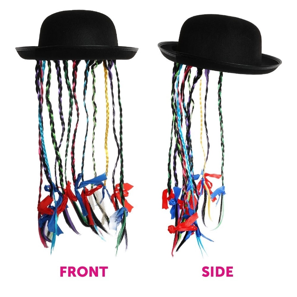 image 1 of Pack of 6 80's Chameleon Hat Multi | One Size