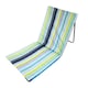 image 8 of Oypla Portable Beach Mat Folding Chair Sun Lounger Outdoor Camping Multi