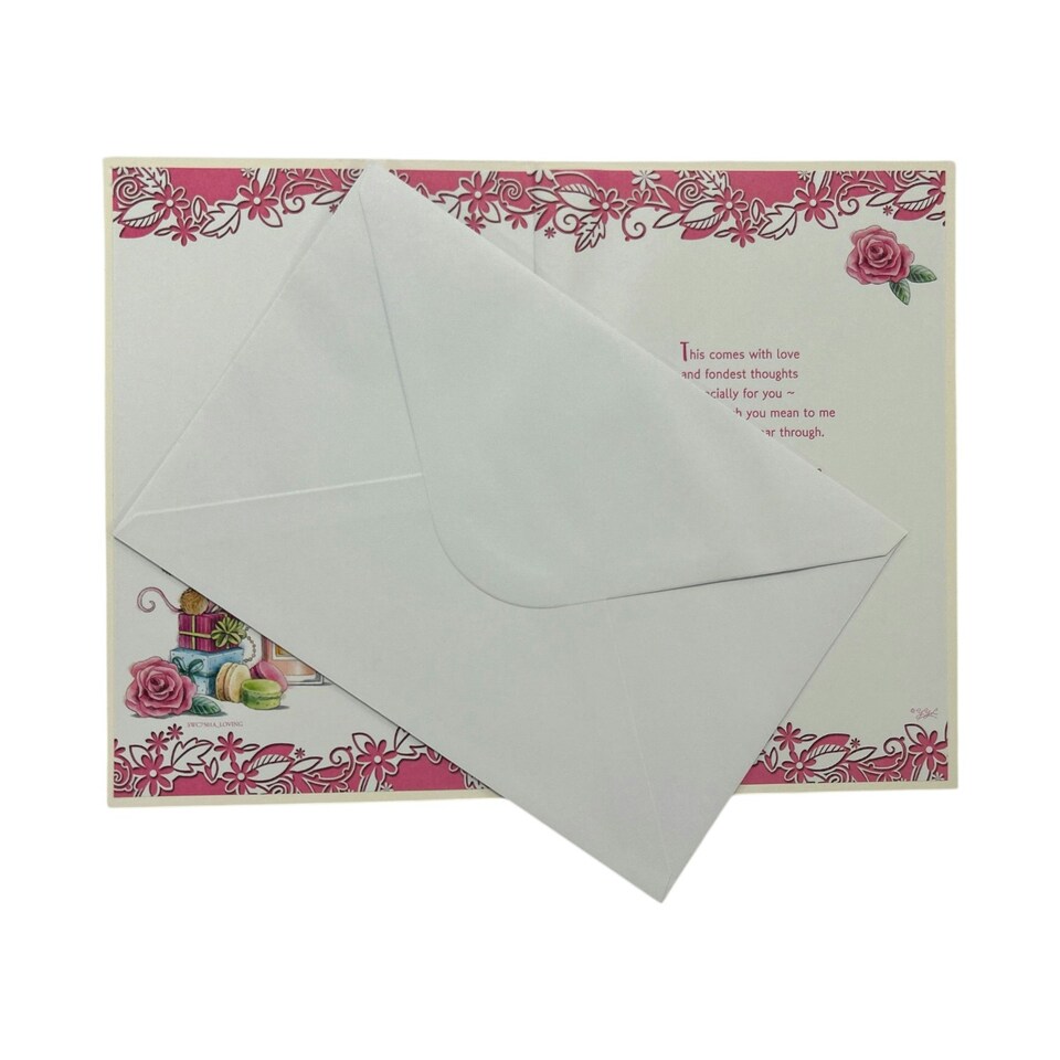 image 1 of One I Love Female Mice And Perfume Design Birthday Card