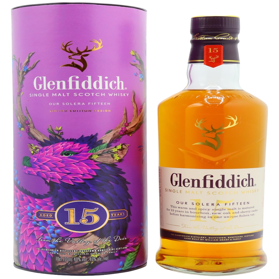 Glenfiddich - Limited Edition Speyside Single Malt Scotch 15 year old Whisky