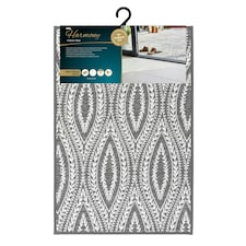 JVL Harmony Machine Washable Entrance Doormat - 50x75cm - Eyes