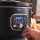 image 3 of Cooks Professional Digital Slow Cooker 6.5L with Dishwasher Safe Bowl, 2 Heat Settings, Keep Warm & Delay Functions | Black | Black