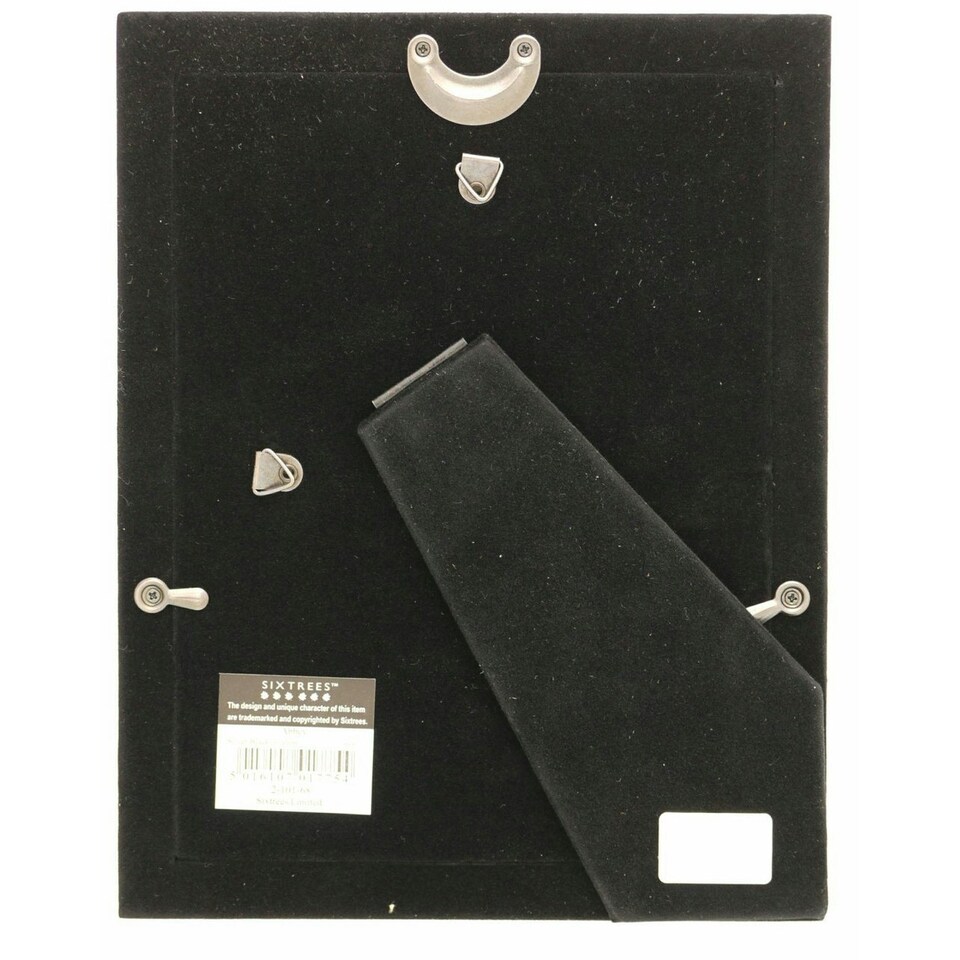 image 1 of Sixtrees Abbey 8 X 6" Photo Picture Frame Silver | Pewter | One Size