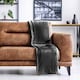image 5 of Plush Collection Flannel Fleece Super Soft Throw in Charcoal (55" x 71") Grey | Grey