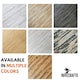 image 3 of NOVECRAFTO Self Adhesive Floor Planks | 36x5.98in (91.4x15.2cm) Each | Peel & Stick Vinyl Flooring | Dark Shadowline Flow Wood Effect | Waterproof DIY Tiles Black | 2.78 sqm