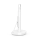 image 1 of Simplehuman Kitchen Roll Holder with built in Spray Bottle Pump, White Steel | White | White Steel | 1