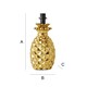 image 6 of ValueLights Contemporary Pineapple Design Gold Effect Table Lamp Base