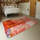image 3 of CRAZY RED BEN  (Rug) Red | Large: 140x200cm