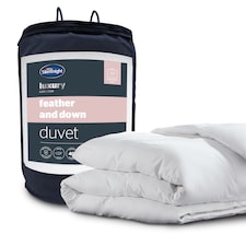 Silentnight Feather and Down 10.5 tog Duvet | White | Double