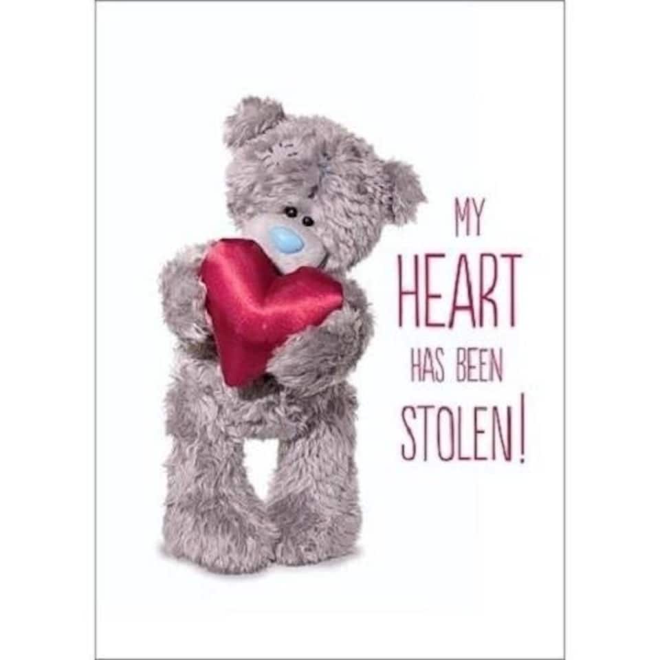3D Holographic Heart Me to You Bear - Valentines Day Card - Tesco Groceries