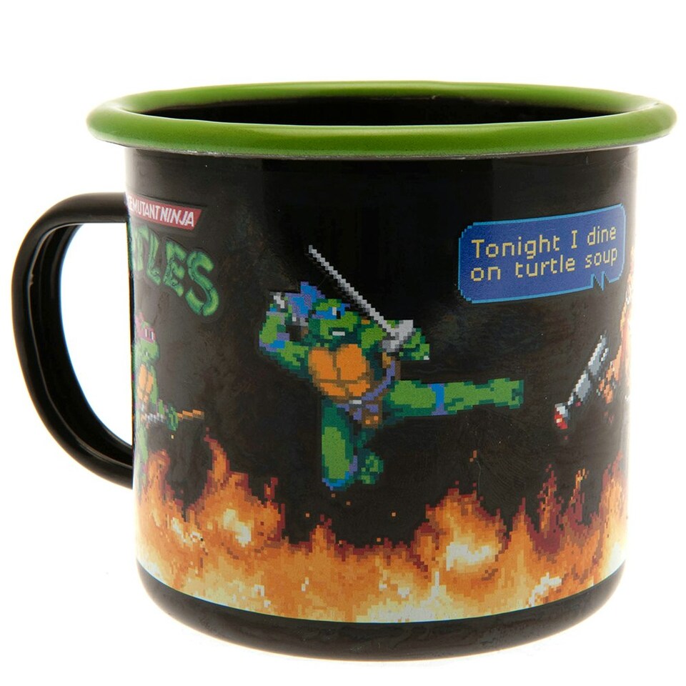image 1 of Teenage Mutant Ninja Turtles Mug Set - Black/Orange/Green - One Size