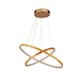 image 2 of 2 RING WOODEN LED PENDANT