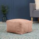 image 2 of icon Theo Beanbag Footstool Corduroy Dusk Pink Pink