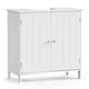 image 1 of Vonhaus Holbrook White Under Sink Bathroom Cabinet