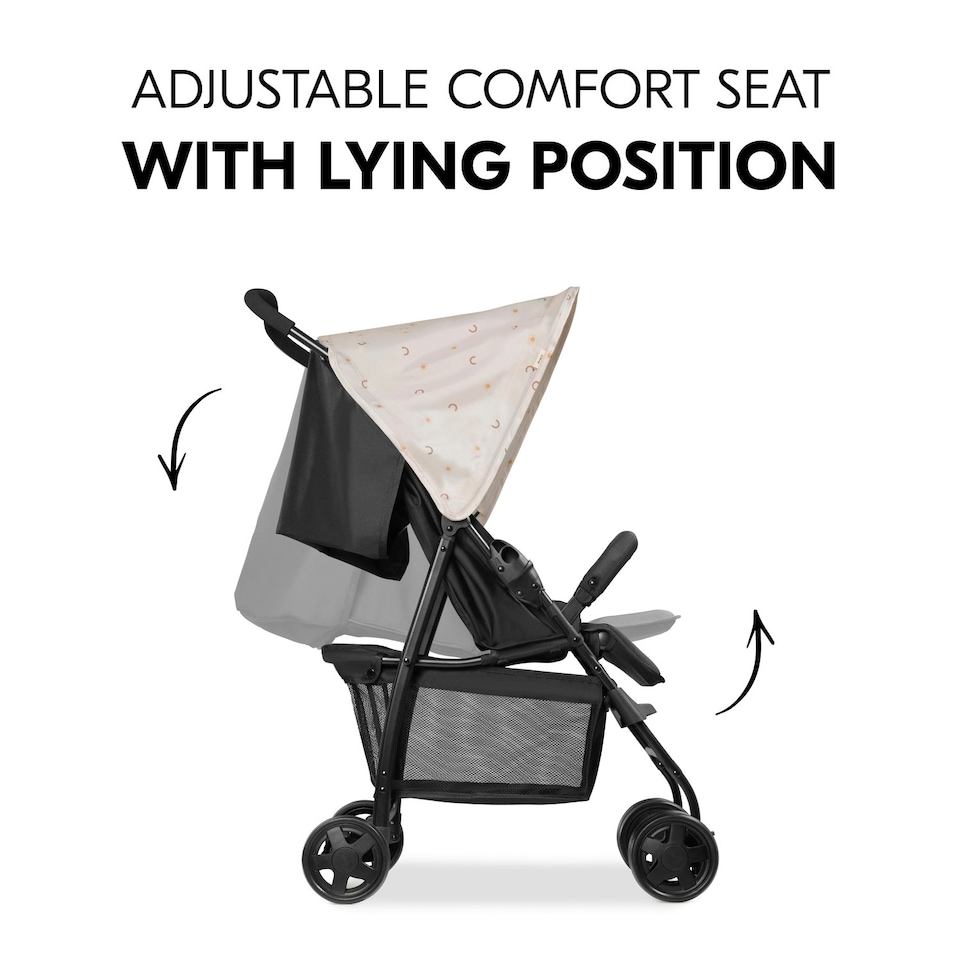 image 1 of Hauck Disney Sport Pushchair - Pooh Rainbow Beige