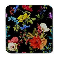 Bright Vibrant Flowers (Coaster)