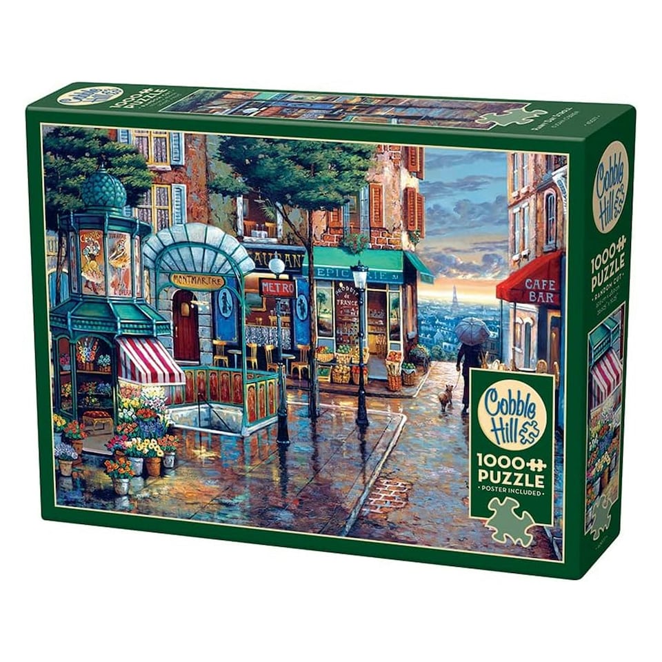 image 1 of Cheatwell Games Rainy Day Stroll Jigsaw Puzzle 1000 Pieces