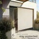 image 7 of Vertical Awning Eloise - installation materials included, retractable, UV blocking | Cream | beige | 160 x 250 cm | 1