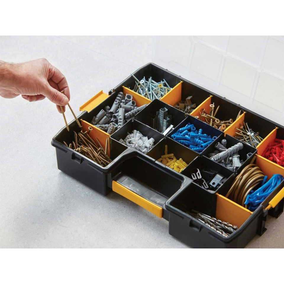 image 1 of Stanley Hand Tools Sortmaster Organiser - Multi Colour - Single