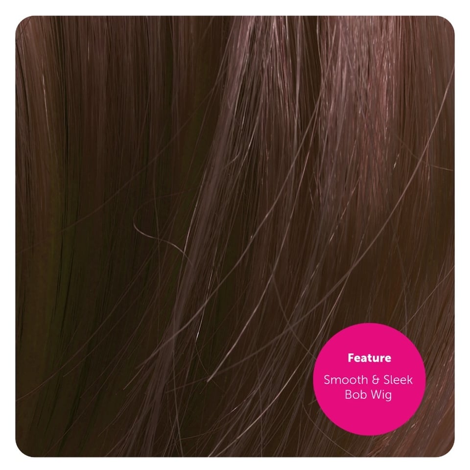 image 1 of Brown Bob Wig | Brown | 6