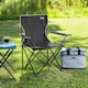 image 2 of Folding Camping Chair - Black