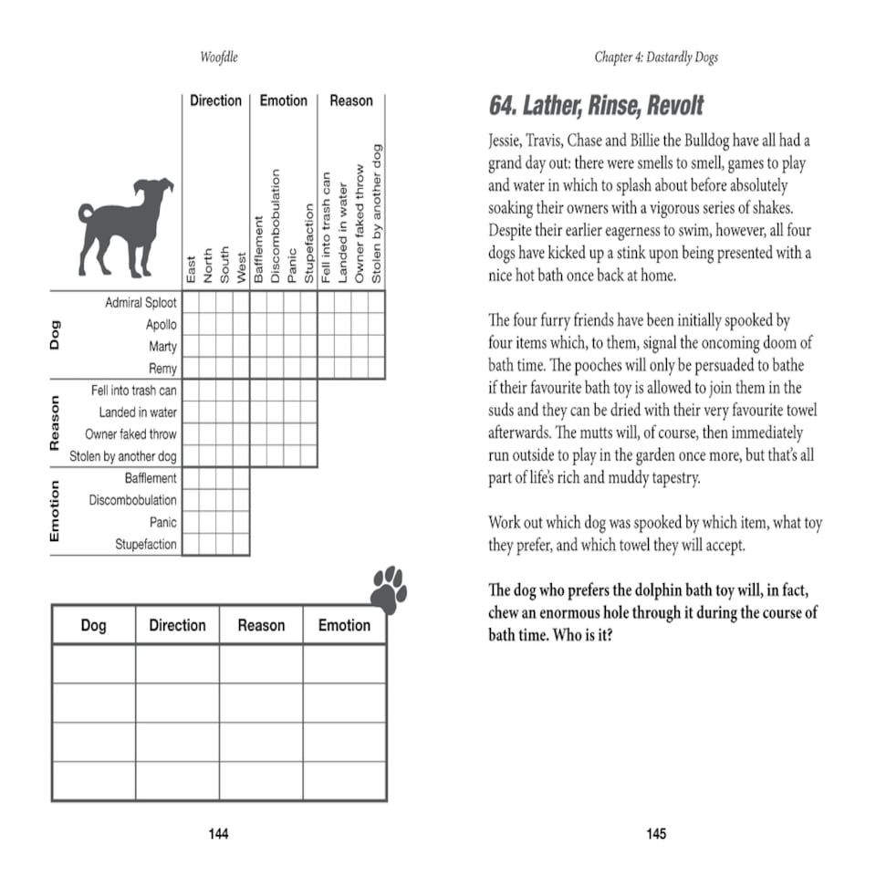 image 1 of Woofdle - Puzzle Book