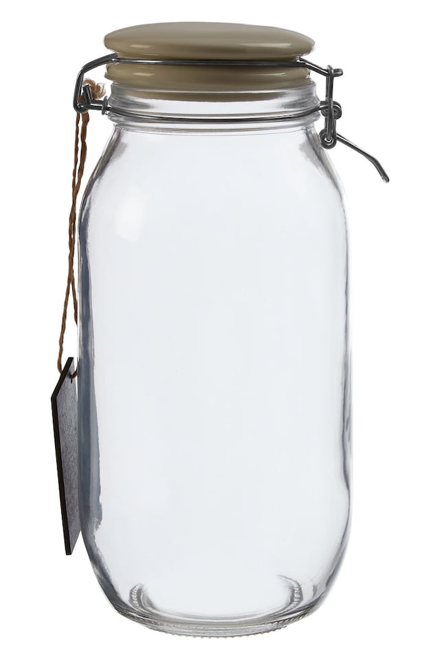 image 1 of Grocer Glass Storage Jar 2000ml