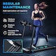 image 4 of HOMCOM Treadmill 1.5HP Electric Motorised Running Machine with LED Display
