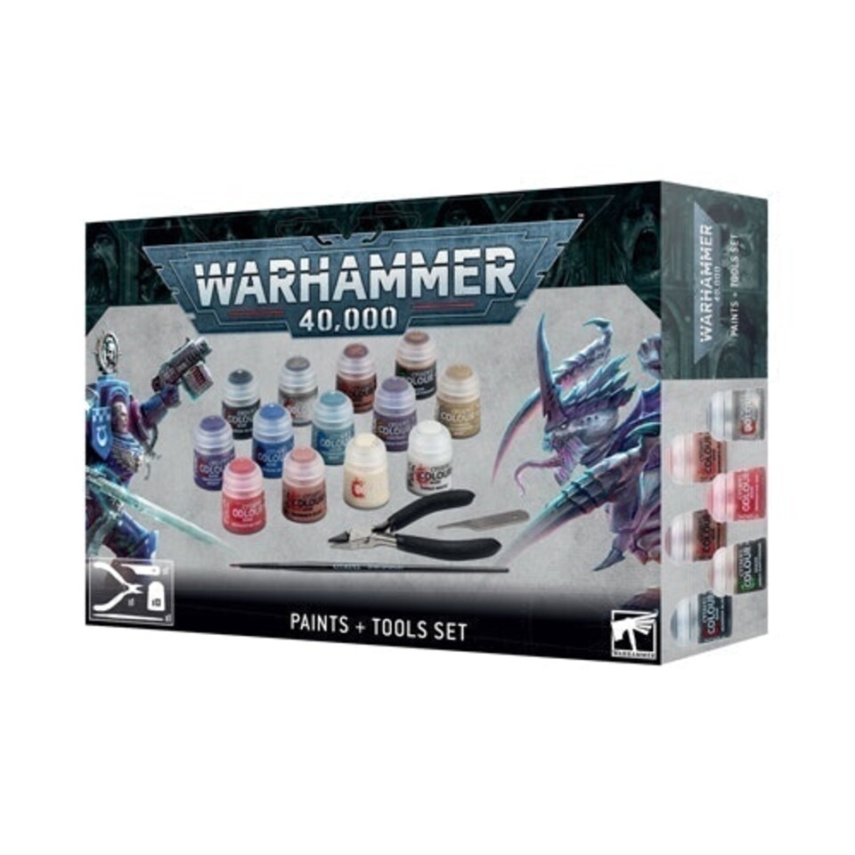 Warhammer 40000 Paints + Tools
