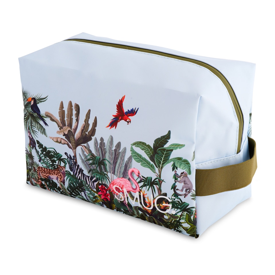 image 1 of SMUG Wash Bag - Jungle Print