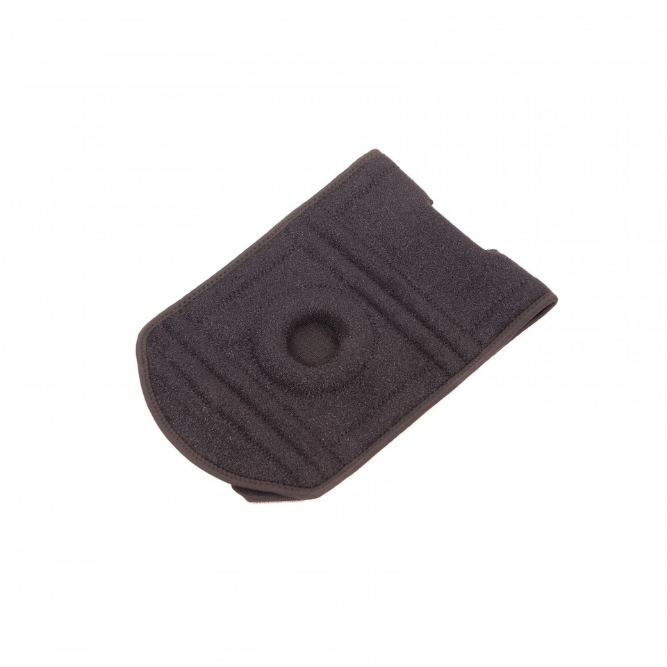 image 1 of Adjustable Knee Support Open-Patella Compression Brace Sleeve | Black