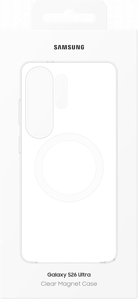 image 1 of Samsung Galaxy S26 Ultra 6.9 Clear Magnet Case - EF-CS948CTEGWW