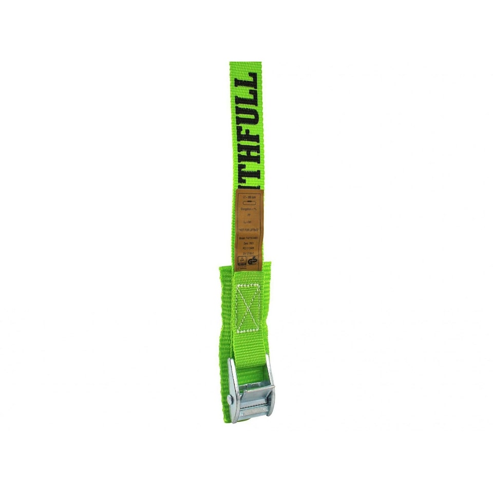image 1 of Faithfull Cam Buckle Tie-downs 5m X 25mm, 4 Piece - Multi Colour - One Size | Multi | One Size